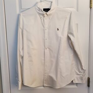 Classic White Button-Down Shirt